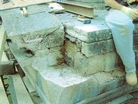 Pediment of the Columbarium, Brookwood Cemetery